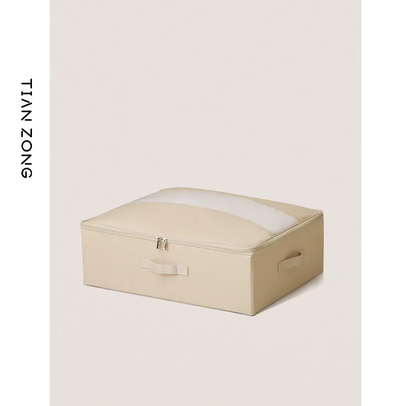 Caja de Almacenamiento Debajo de la Cama de Gran Tamaño, Plegable, para Ropa y Edredones, Organizador Debajo de la Cama, Caja...