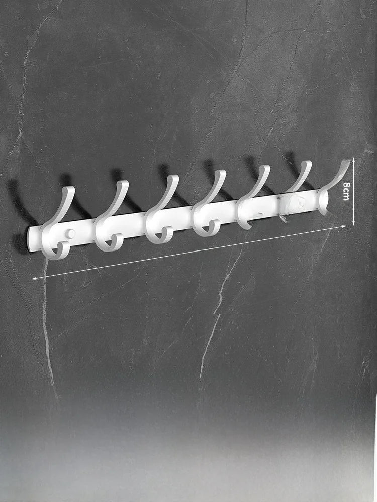 Gancho para Colgar en la Pared de Alta Calidad, Gancho Adhesivo Fuerte para Ropa, Sin Necesidad de Perforar, Gancho de Alumin...