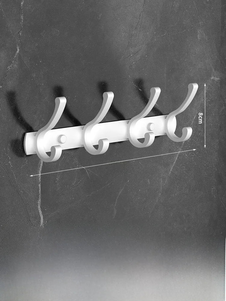 Gancho para Colgar en la Pared de Alta Calidad, Gancho Adhesivo Fuerte para Ropa, Sin Necesidad de Perforar, Gancho de Alumin...