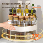 Organizador de Especias Giratorio Multifuncional para Cocina, Estante para Aceite, Sal, Vinagre y Condimentos, Organizador de...