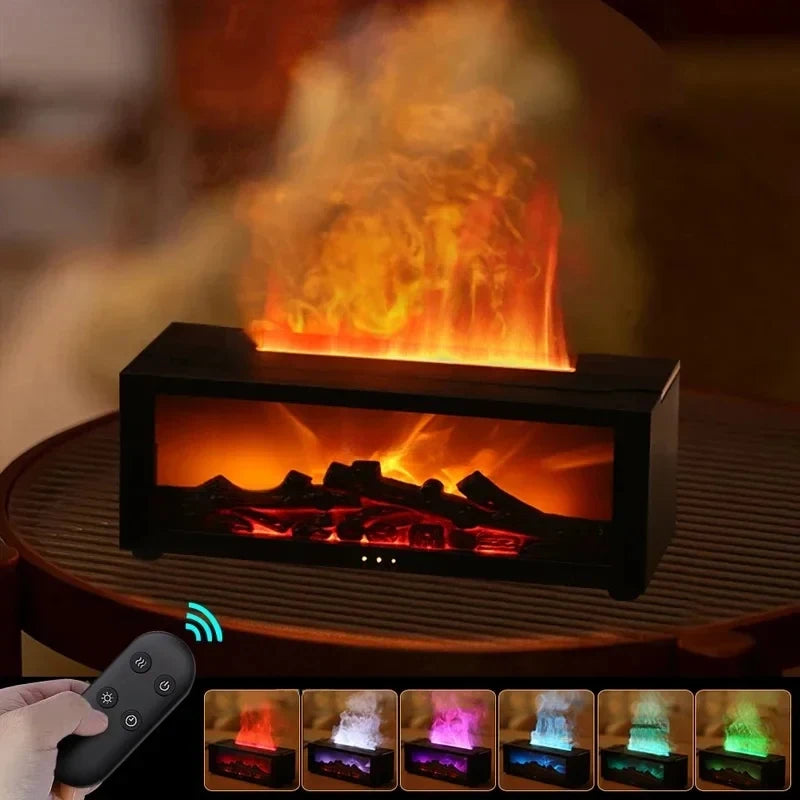 Humidificador de Aire, Humidificador de Aceites Esenciales, Humidificador de Aroma para el Hogar, Difusor de Fragancia Automático con Luz LED y Control Remoto
