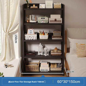 [5 capas★Versión realzada entre capas] Negro-60cm★