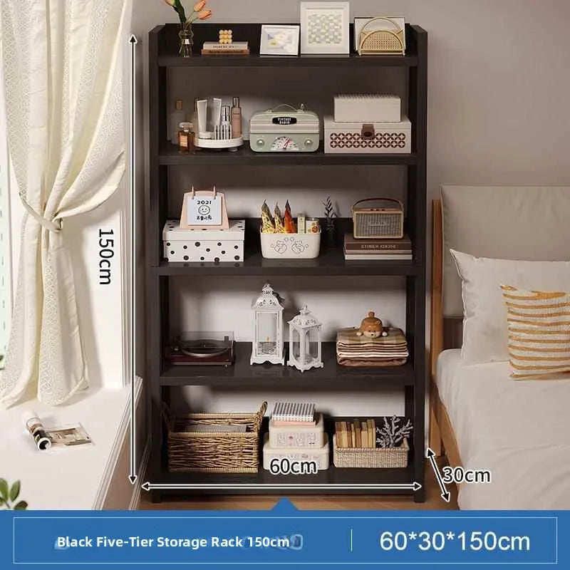 Estante de Almacenamiento Multicapa para Junto a la Cama, Estante de Exhibición, Mueble Organizador de Dormitorio, Estilo Mod...