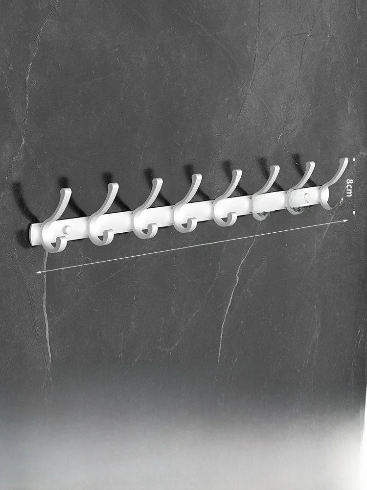 Gancho para Colgar en la Pared de Alta Calidad, Gancho Adhesivo Fuerte para Ropa, Sin Necesidad de Perforar, Gancho de Alumin...