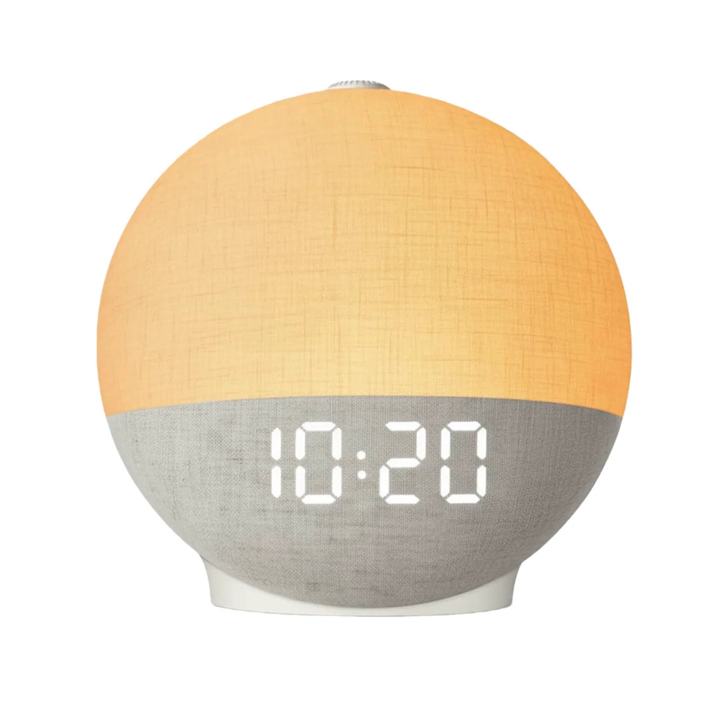 Reloj despertador Sunrise, máquina de sonido con ruido blanco, luz de despertador, 30 sonidos para dormir, Altavoz Bluetooth, luz nocturna para dormitorio, regalo Ideal