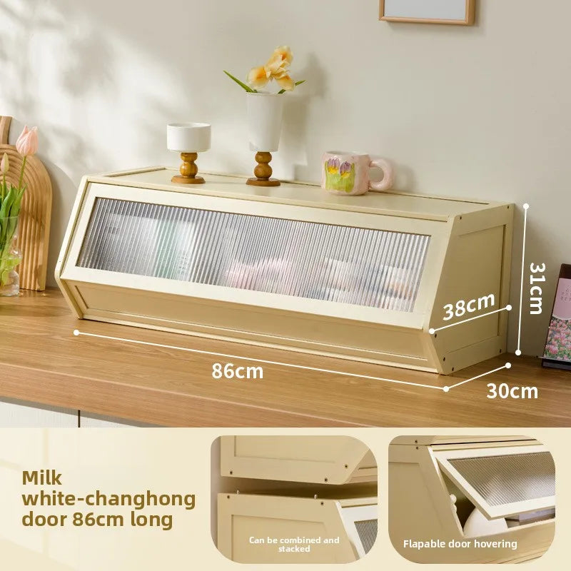 Gabinete de almacenamiento apilable multifuncional con tapa, caja de almacenamiento varios, caja de almacenamiento para el hogar, mesita de noche