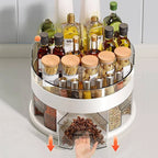 Organizador de Especias Giratorio Multifuncional para Cocina, Estante para Aceite, Sal, Vinagre y Condimentos, Organizador de...
