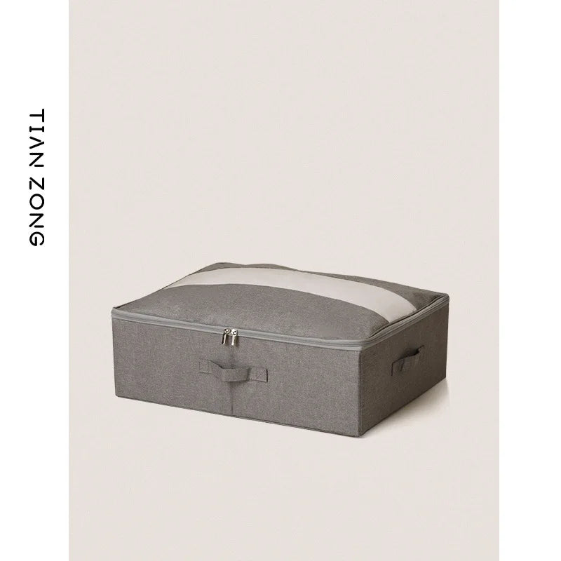 Caja de Almacenamiento Debajo de la Cama de Gran Tamaño, Plegable, para Ropa y Edredones, Organizador Debajo de la Cama, Caja...