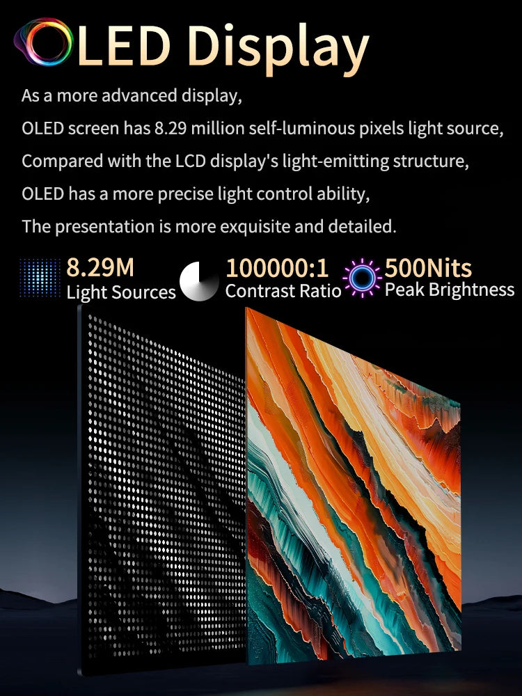 Monitor portátil OLED 4K de 14 pulgadas, pantalla táctil con lápiz óptico, Monitor de juegos externo Compatible con HDMI para PS5, Switch, portátil, MacOS