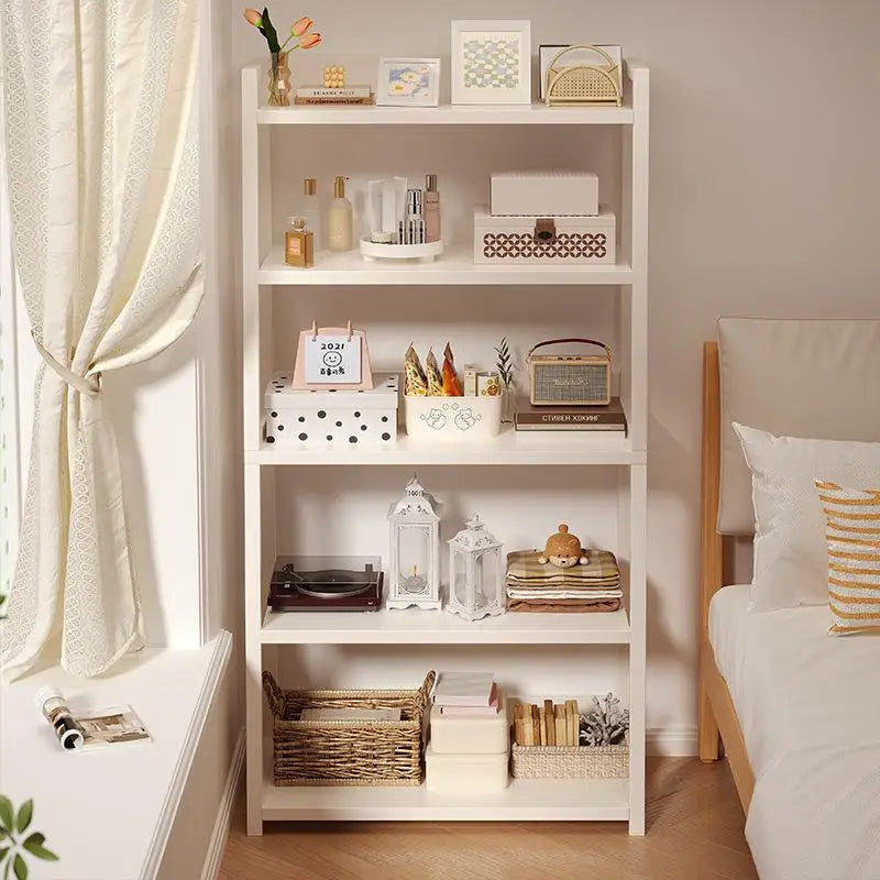 Estante de Almacenamiento Multicapa para Junto a la Cama, Estante de Exhibición, Mueble Organizador de Dormitorio, Estilo Mod...