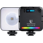 Mini Lámpara de Bolsillo Magnética RGB con Proyección de Atardecer Ajustable, Luz Ambiental Portátil para Transmisiones en Vivo y Grabación con Teléfono