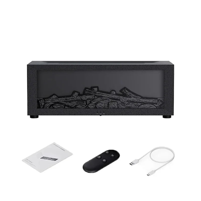 Humidificador de Aire, Humidificador de Aceites Esenciales, Humidificador de Aroma para el Hogar, Difusor de Fragancia Automático con Luz LED y Control Remoto