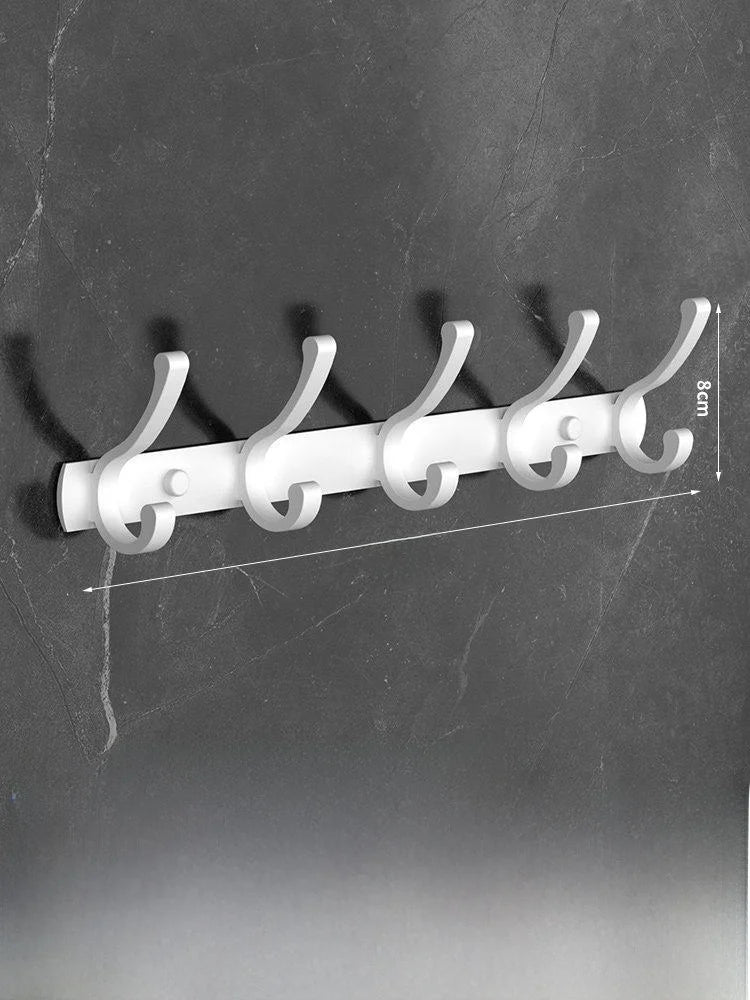 Gancho para Colgar en la Pared de Alta Calidad, Gancho Adhesivo Fuerte para Ropa, Sin Necesidad de Perforar, Gancho de Alumin...