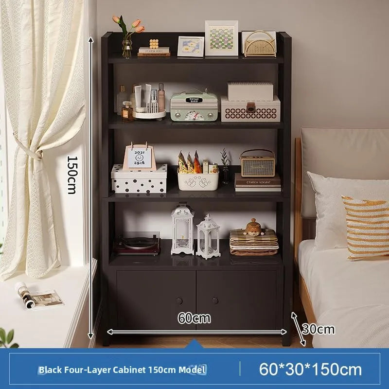 Estante de Almacenamiento Multicapa para Junto a la Cama, Estante de Exhibición, Mueble Organizador de Dormitorio, Estilo Mod...
