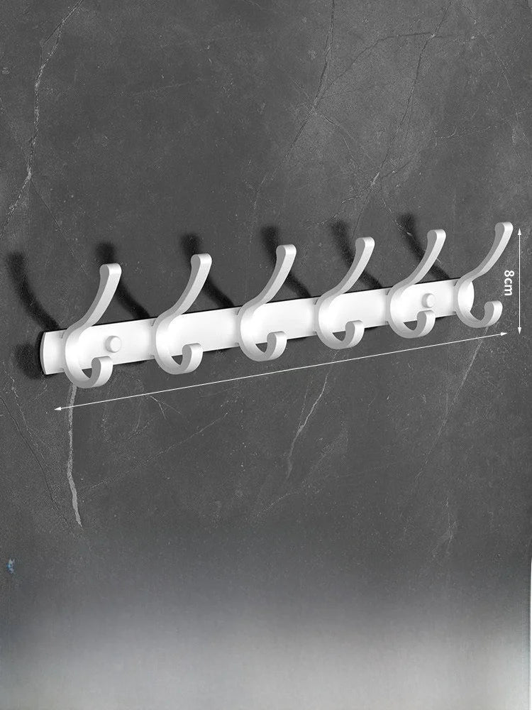 Gancho para Colgar en la Pared de Alta Calidad, Gancho Adhesivo Fuerte para Ropa, Sin Necesidad de Perforar, Gancho de Alumin...
